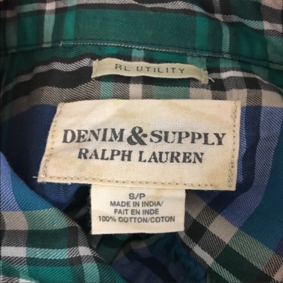 Denim & Supply Ralph Lauren plaid western top - Picture 8 of 8